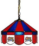 Imperial Philadelphia 76ers Licensed 16-Inch Diameter Stained Glass Pub Light
