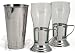 Soda Fountain Glasses & Malt Cup Set