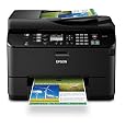 Epson WorkForce Pro WP-4530 Color Inkjet Wireless All-In-One Printer with Fax (C11CB33201)