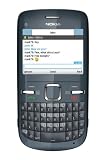 Nokia C3 Graphite Mobile Phone on Vodafone PAYG