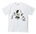 【シュール】おもしろメッセージTシャツ 牛 vs ビフテキ 【共食いシリーズ】