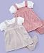 Apparel : Greendog Baby Girl Striped 2Fer Dress