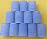 HairArt E-Z Velcro Rollers 2 Large Blue - 3 Pack
