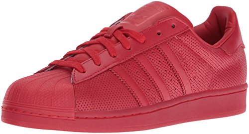 adidas Originals Men s Superstar Adicolor Fashion Sneaker, Scarlet/Scarlet/Scarlet, 10.5 M US