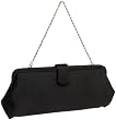 La Regale Soft Covered Frame Peau Clutch