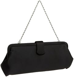 La Regale Soft Covered Frame Peau Clutch