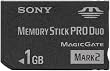 Sony MSMT1G 1GB Memory Stick PRO Duo (Mark2) Media