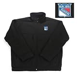 New York Rangers NHL Explorer Fleece Jacket (Black)