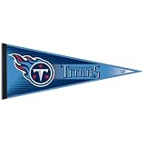 TENNESSEE TITANS OFFICIAL LOGO FELT PENNANT