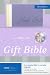 Book NIV Gift Bible Lavender/Cream Mother's Day Italian Duo-Tone(tm)