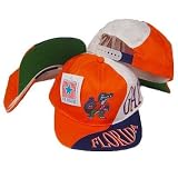 NCAA FLORIDA GATORS OLD SCHOOL SNAP BACK FLAT BILL HAT