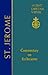 66. St. Jerome: Commentary on Ecclesiastes (Ancient Christian Writers: The Works of the Fathers in Trans)
