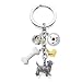 Cairn Terrier - I Love My Dog Keychain