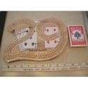 Bicycle Wood 29 3 Track Cribbage Board