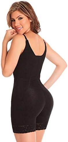 Ska Studio Braless Bodyshaper with Buttlifter and Thigh Slimmer (128FA Black XL)