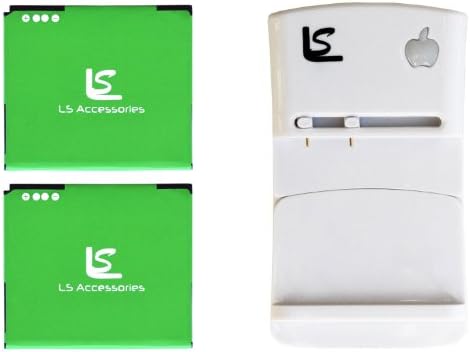 LS Accessories™ BH39100 Batteries for HTC Raider, HTC Vivid, HTC Velocity 4G, and HTC Holiday plus Universal Charger with USB Port