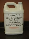 2009 Lotions2go Forever Dark Clear Spray Tan Solution 128 oz