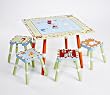 CoCaLo Baby Alphabet Soup Table & 4 Stool Set by Levels of Discovery
