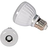 Signstek E27/E26/B22 5W PIR Infrared Motion Detection Sensor & Light Sensor LED Light Bulb Warm White