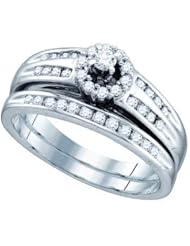 0.50CT-DIA 0.07CT-CRD BRIDAL SET
