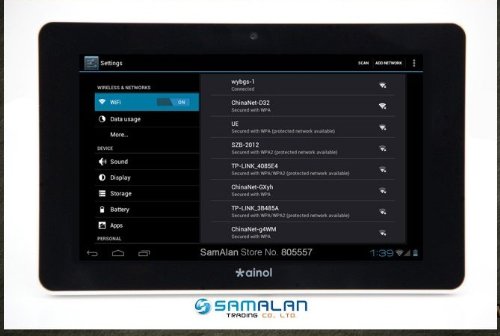 Novo7 Advanced Ainol B005ovsety Android Output Screen Camerahdmi
