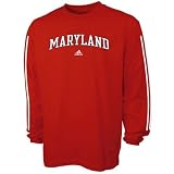 adidas Maryland Terrapins Red Primary Long Sleeve T-shirt