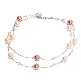 Layered Pearl Necklace; 16
