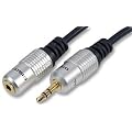 Pur cuivre desoxyg�n� HQ 3,5 mm Jack Vers St�r�o Jack Femelle d'extension Rallonge c�ble 1 m