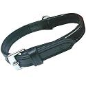 Active HB Lederhalsband, schwarz 36-43 cm, 18 mm