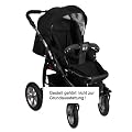 Zekiwa 801/822-1 - Sportwagensitzeinheit Dessin, Schwarz