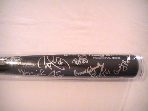 Cincinnati Reds Team Signed Autographed Baseball Bat Coa