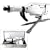 Industrial-Grade Electric Demolition Jack Hammer with 2 Heavy Duty Chisels