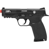Smith and Wesson M&P 40 CO2 Non-Blowback Pistol Gas Powered Airsoft Gun - Black
