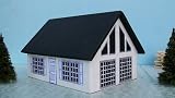 HO Gauge Model Railroad LARGE Cape Cod House