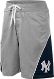 New York Yankees 2011 Color Blocked Navy Swim Trunks