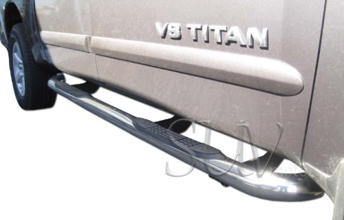 Buy 2004 2013 Nissan Titan 3 Kingextended Cab Side Steps Nerf Bars Stainless Steel Insajbestpricetyu Buy 2004 2013 Nissan Titan 3 Kingextended Cab Side Steps Nerf Bars Stainless Steel Insajbestpricetyu
