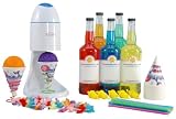 Ultimate Shaved Ice Package - Machine with 5 Quarts of Flavor and Accessories