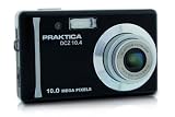 Praktica DCZ 10.4 Digitalkamera (10 Megapixel, 3-fach opt. Zoom, 6,9 cm (2,7 Zoll) Display, Tasche) schwarz