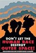 Futurama Cubicle Tin Sign - Don't Let The Human Race Destroy Outer Space