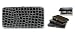 Wholesale Leather Wallets - Metroplitan DESIGNER WALLET CROC Hard Case (Gray Patent Leather Croc)