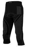 X-Bionic Men's Accumulator Medium Pant, Black/Anthracite, Large/X-Large