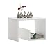 FMD Mike Beistelltisch Mike B/H/T 59.0 x 38.0 x 36.0 cm, wei�