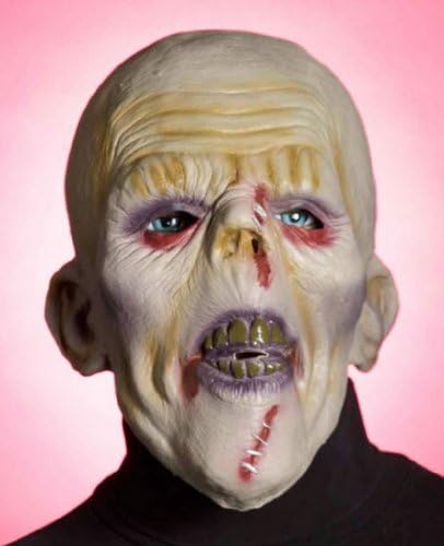 Pale Zombie Halloween Masks