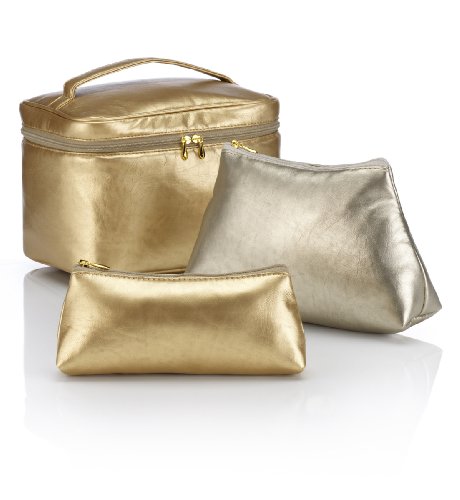 3 Piece Cosmetic Bag Set