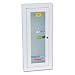 Potter Roemer Semi-Recessed 10 Pound Fire Extinguisher Cabinet with Lock #468047