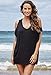 swimsuitsforall Women's Slit Shoulder Dress
