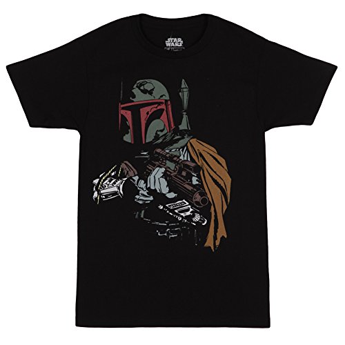 Star Wars In The Dark Boba Fett Adult T-Shirt