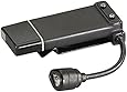 Streamlight ClipMate USB Rechargeable Clip-On Light with 120V AC Adaptor and Black/White/Red LED