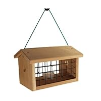 Protected Bluebird Jail Feeder
