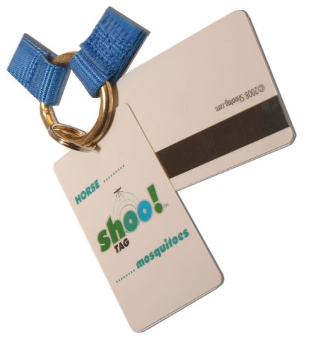 Shoo!TAG Horse Fly and Mosquito Barrier Tag, Double for 2 Horses